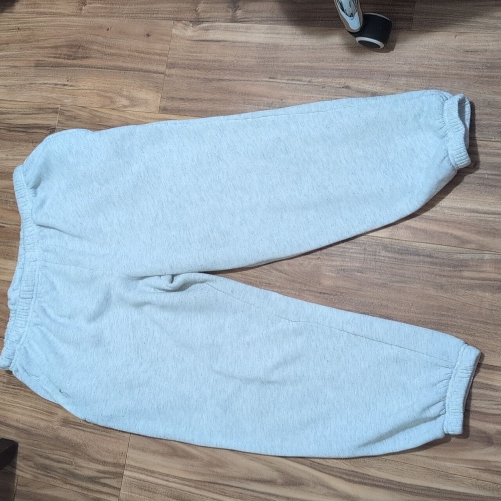 White sweatpants